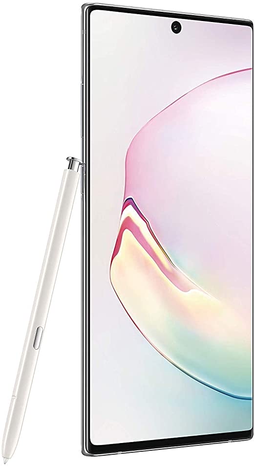 Samsung Galaxy Note 10+ Plus Factory Unlocked Cell Phone with 256GB (U.S. Warranty), Aura White/ Note10+