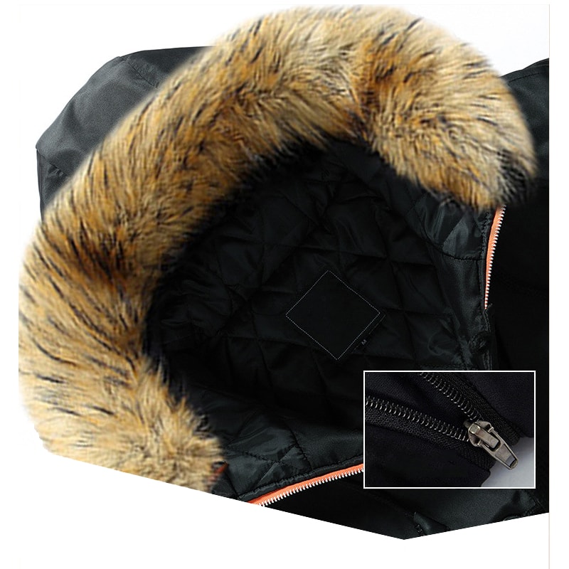 Hot Mens Parka Coats Men Winter Warm Hooded