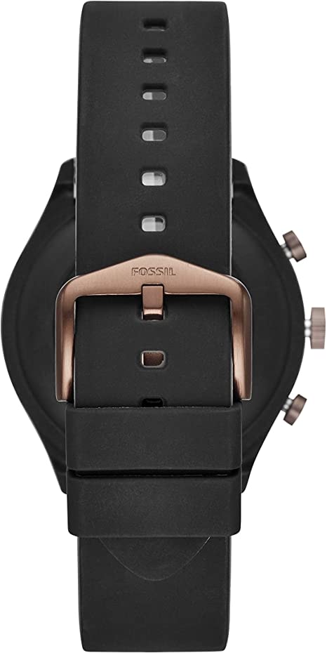 Fossil Men's Sport Metal and Silicone Touchscreen Smartwatch with Heart Rate