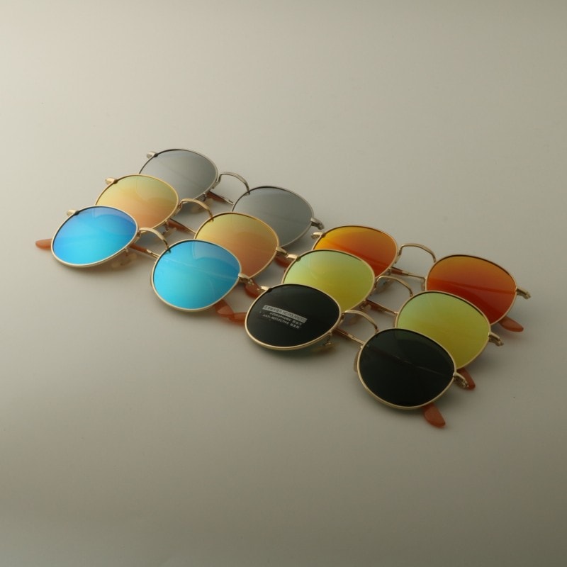 Round Sunglasses Polarized Women Men 2018 New Fashion