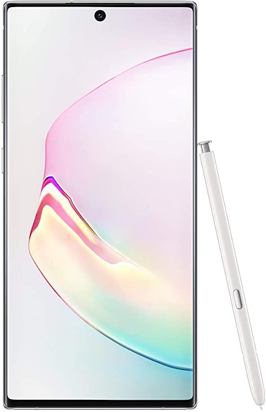 Samsung Galaxy Note 10+ Plus Factory Unlocked Cell Phone with 256GB (U.S. Warranty), Aura White/ Note10+