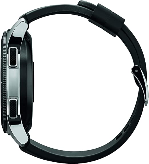 Samsung Galaxy Watch smartwatch (46mm, GPS, Bluetooth) – Silver/Black