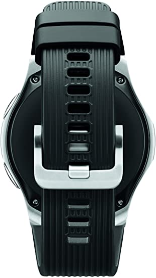 Samsung Galaxy Watch smartwatch (46mm, GPS, Bluetooth) – Silver/Black