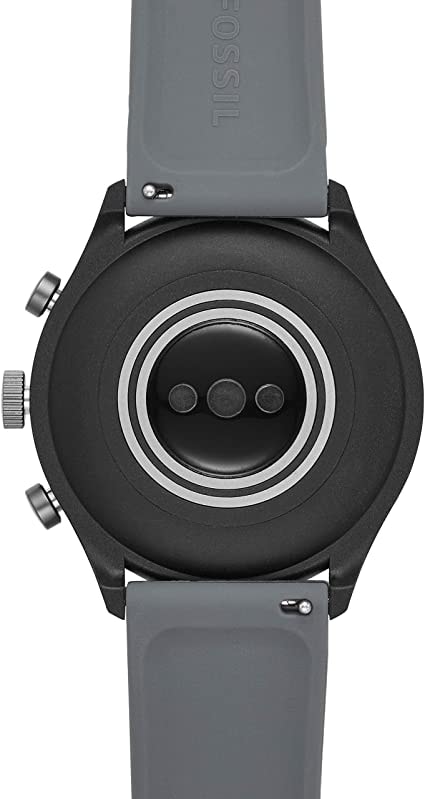 Fossil Men's Sport Metal and Silicone Touchscreen Smartwatch with Heart Rate
