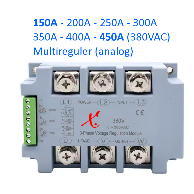 Tyristor AC spenningsregulator 380V 150A-450A