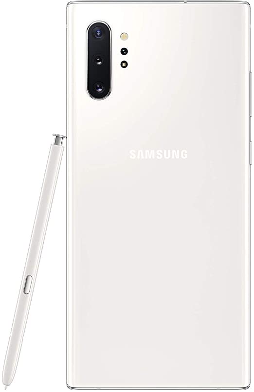 Samsung Galaxy Note 10+ Plus Factory Unlocked Cell Phone with 256GB (U.S. Warranty), Aura White/ Note10+