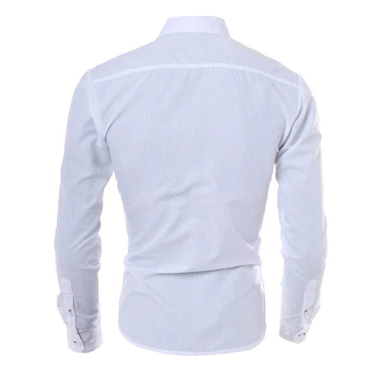 5XL Plus Size Brand-clothing Cotton Mens Clothing Solid Soft Men Shirt