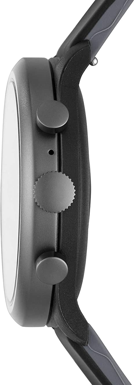 Fossil Men's Sport Metal and Silicone Touchscreen Smartwatch with Heart Rate